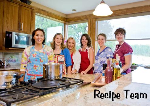 Connie's recipe team for www.dinnercoach.com